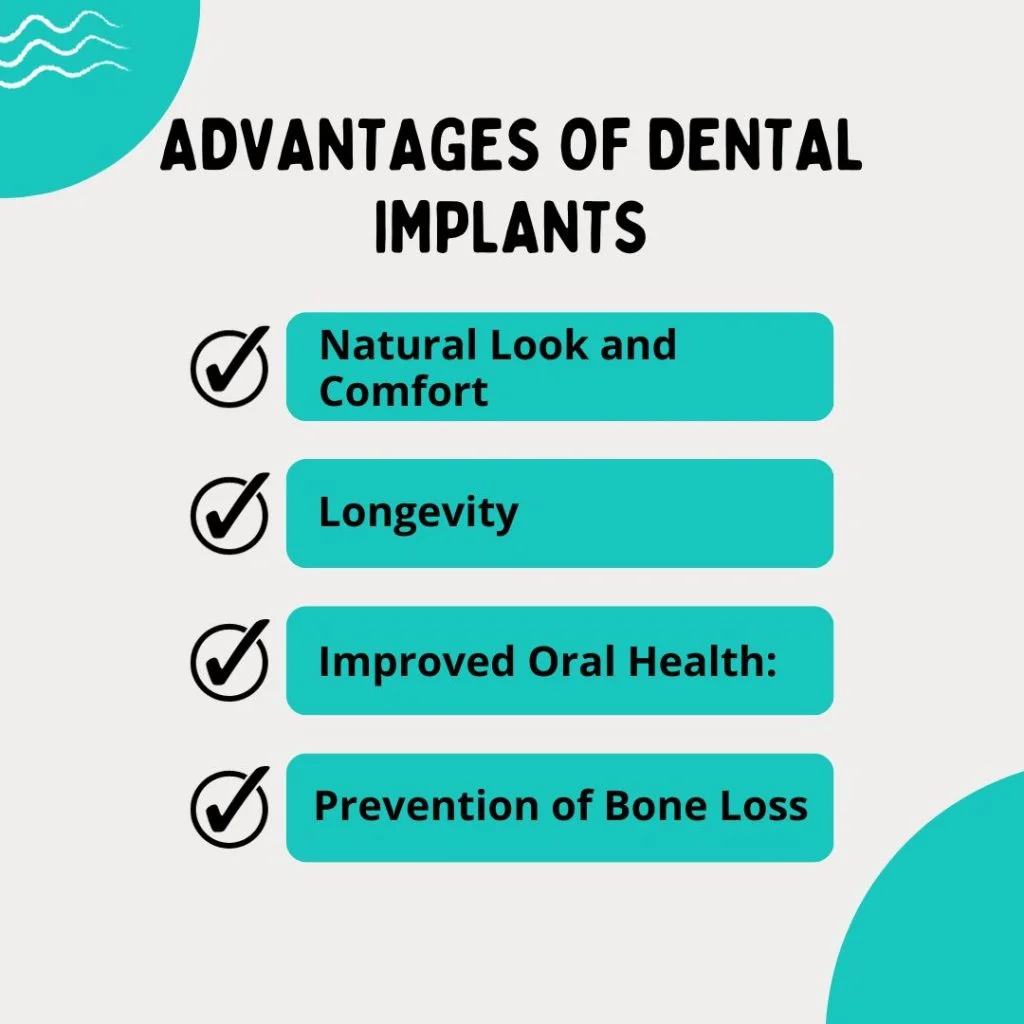 advantages of dental implants